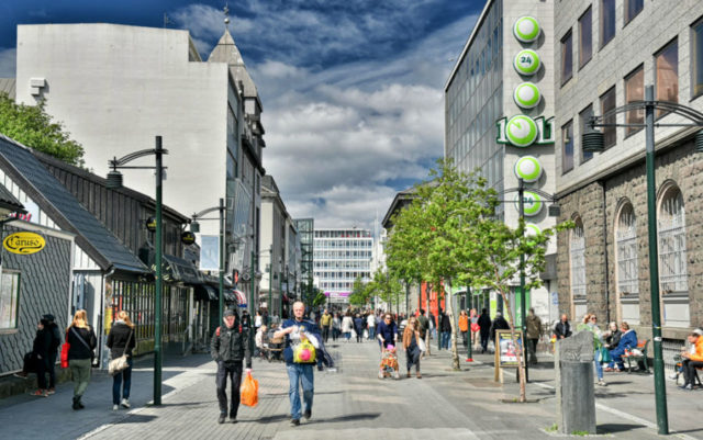 self walking tour of reykjavik