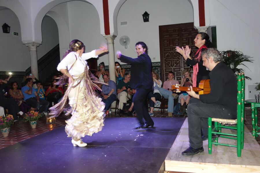 Flamenco dancers