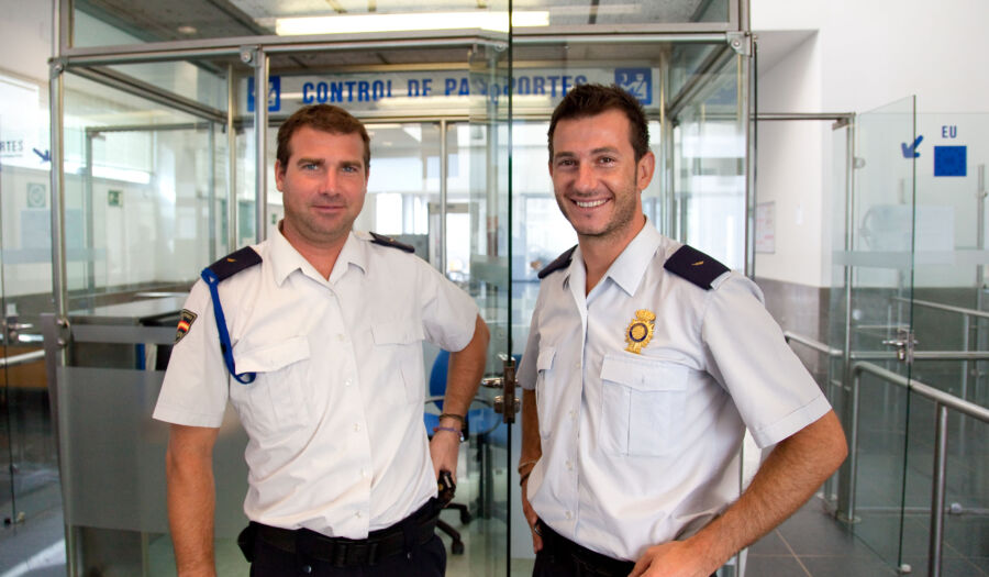 Two border guards