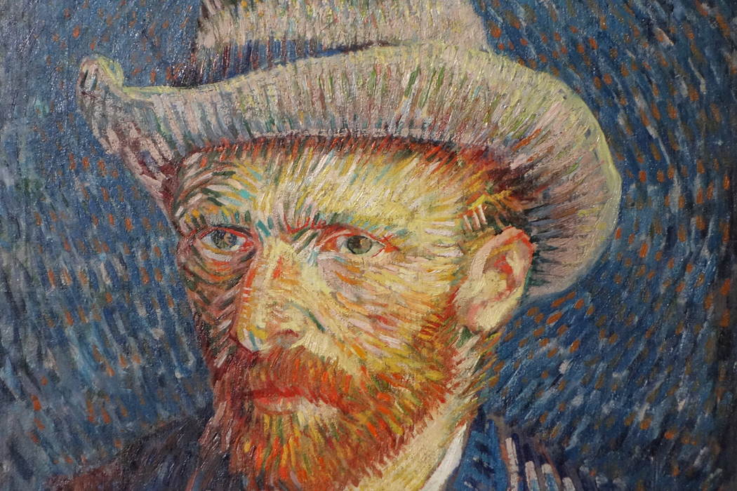Van Gogh Self Portrait with Hat
