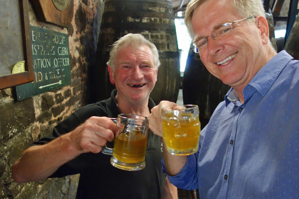Rick Steves and Roger Wilkins