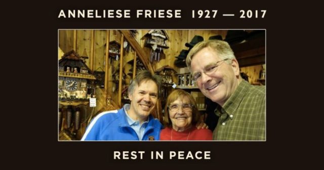 Anneliese Friese, rest in peace