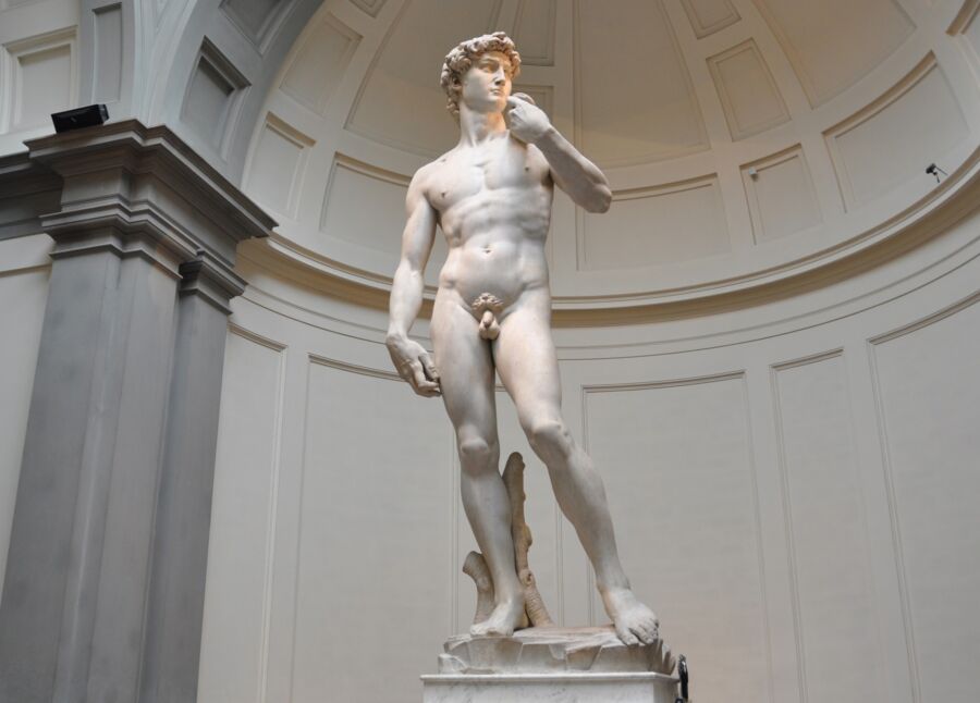 David michelangelo goli Michelangelov pozabljeni